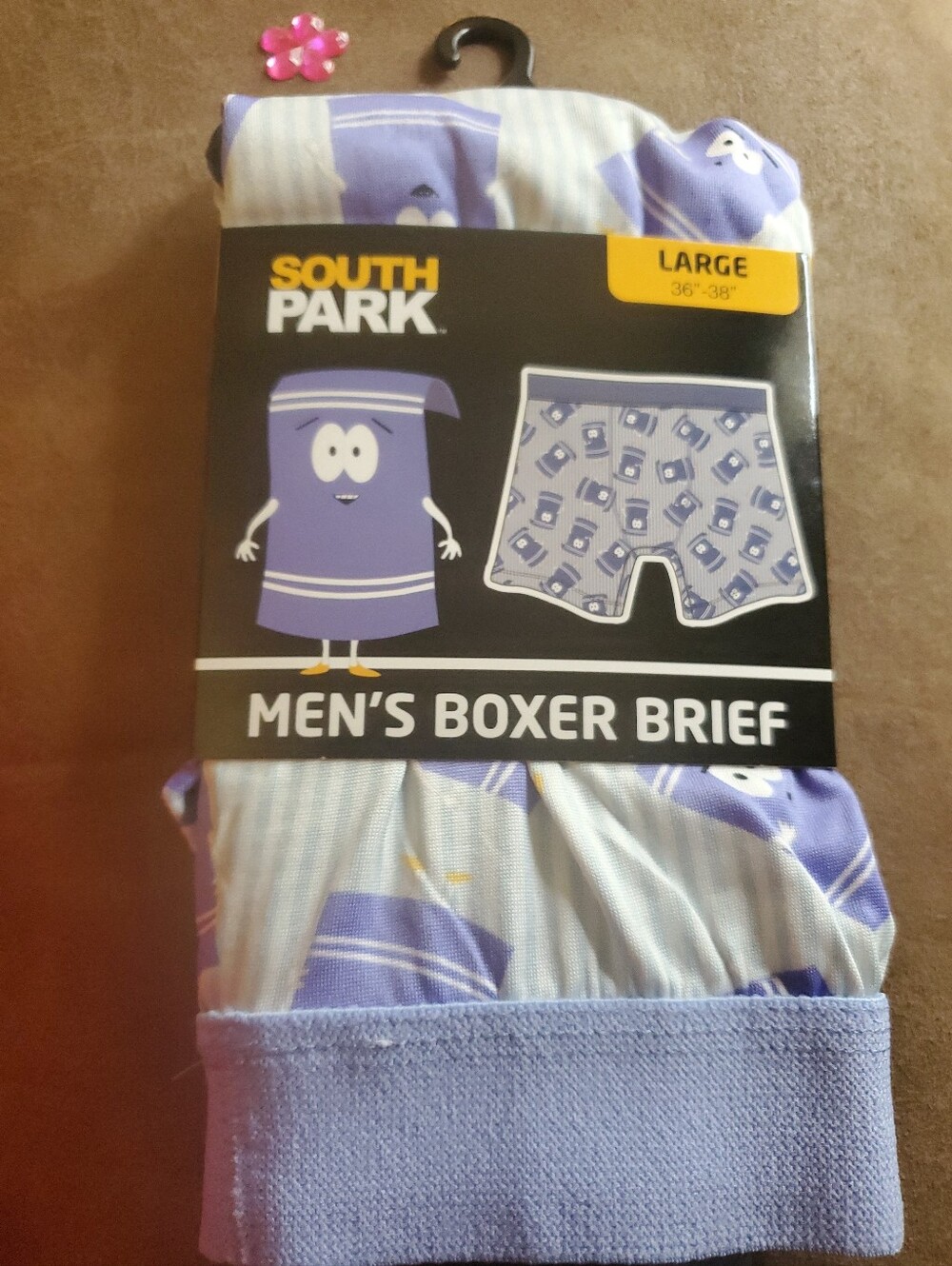 South Park Towelie Character Men's Boxer Brief Novelty Underwear XL L M S  NWT